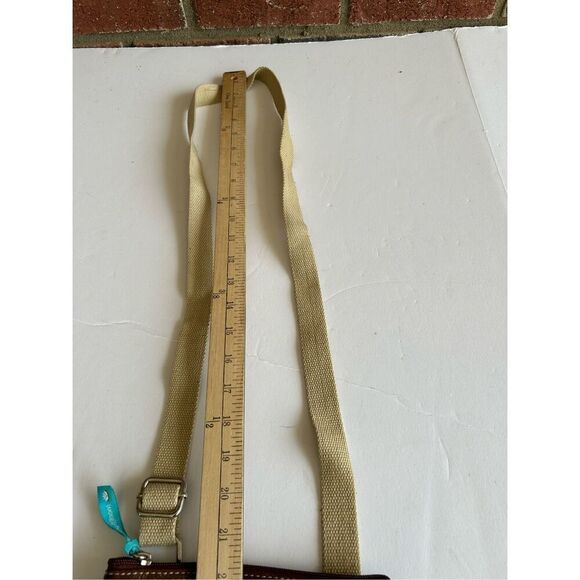 Lily Bloom 7x8” dots 3 zippers crossbody blue tags - Picture 6 of 7